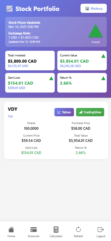 MATVIO GOALS Mobile App - Budget Tracking and Cash Flow Forecast